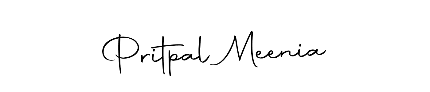 Make a beautiful signature design for name Pritpal Meenia. Use this online signature maker to create a handwritten signature for free. Pritpal Meenia signature style 10 images and pictures png