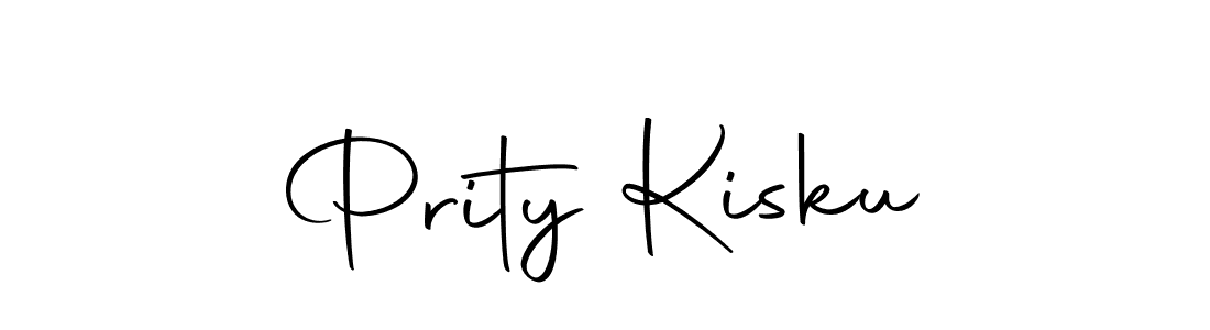 Create a beautiful signature design for name Prity Kisku. With this signature (Autography-DOLnW) fonts, you can make a handwritten signature for free. Prity Kisku signature style 10 images and pictures png