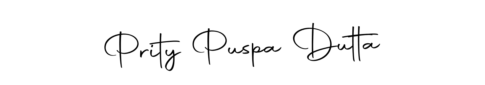 Prity Puspa Dutta stylish signature style. Best Handwritten Sign (Autography-DOLnW) for my name. Handwritten Signature Collection Ideas for my name Prity Puspa Dutta. Prity Puspa Dutta signature style 10 images and pictures png