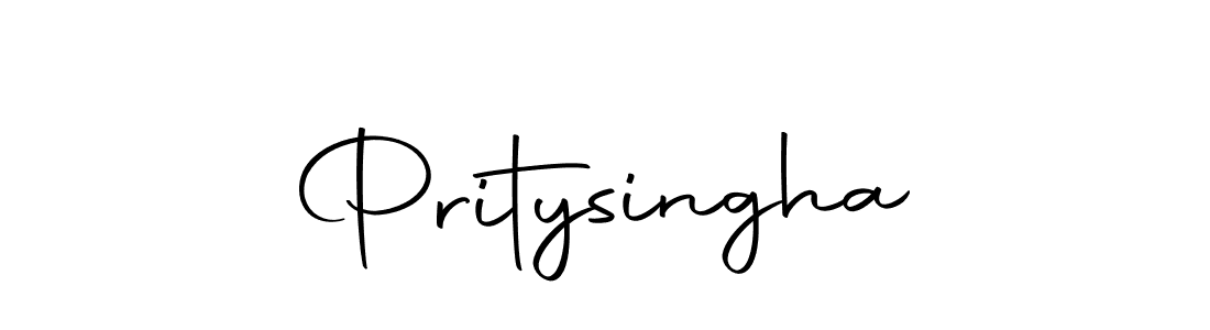 How to make Pritysingha signature? Autography-DOLnW is a professional autograph style. Create handwritten signature for Pritysingha name. Pritysingha signature style 10 images and pictures png
