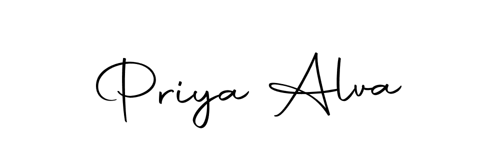Also we have Priya Alva name is the best signature style. Create professional handwritten signature collection using Autography-DOLnW autograph style. Priya Alva signature style 10 images and pictures png