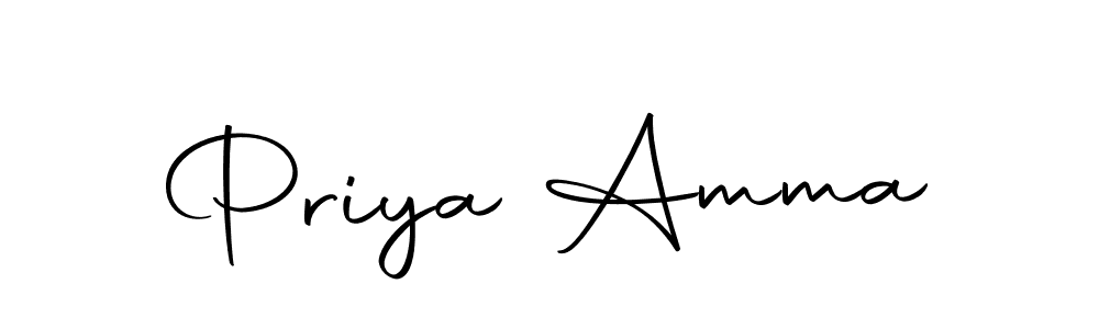 Also we have Priya Amma name is the best signature style. Create professional handwritten signature collection using Autography-DOLnW autograph style. Priya Amma signature style 10 images and pictures png