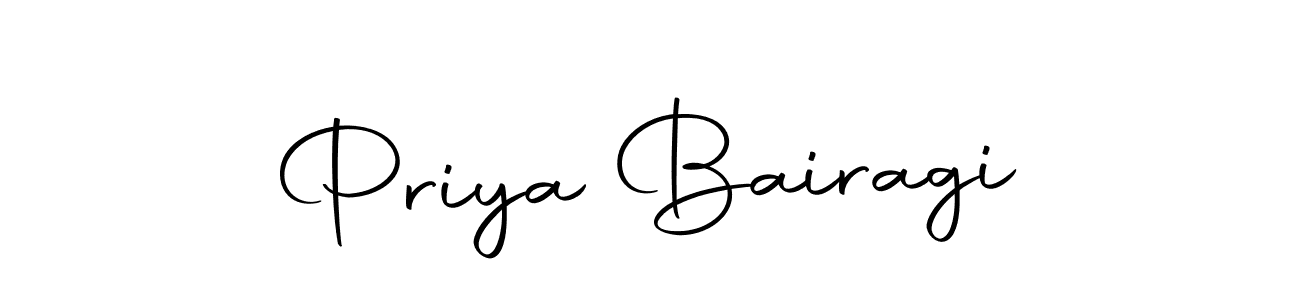 Priya Bairagi stylish signature style. Best Handwritten Sign (Autography-DOLnW) for my name. Handwritten Signature Collection Ideas for my name Priya Bairagi. Priya Bairagi signature style 10 images and pictures png