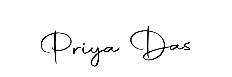 How to make Priya Das name signature. Use Autography-DOLnW style for creating short signs online. This is the latest handwritten sign. Priya Das signature style 10 images and pictures png