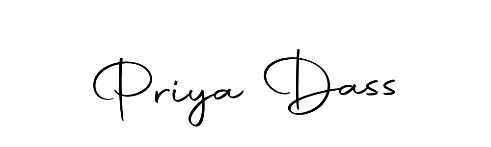 Create a beautiful signature design for name Priya Dass. With this signature (Autography-DOLnW) fonts, you can make a handwritten signature for free. Priya Dass signature style 10 images and pictures png