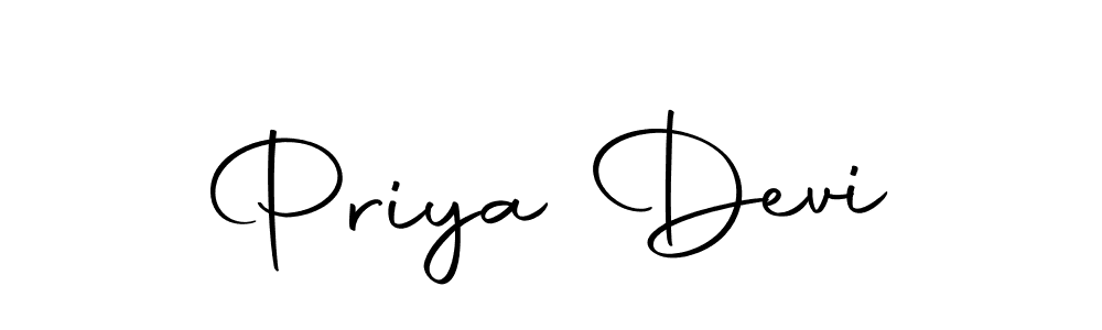 How to make Priya Devi name signature. Use Autography-DOLnW style for creating short signs online. This is the latest handwritten sign. Priya Devi signature style 10 images and pictures png