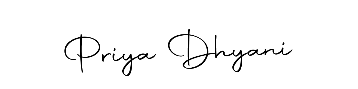 How to make Priya Dhyani signature? Autography-DOLnW is a professional autograph style. Create handwritten signature for Priya Dhyani name. Priya Dhyani signature style 10 images and pictures png