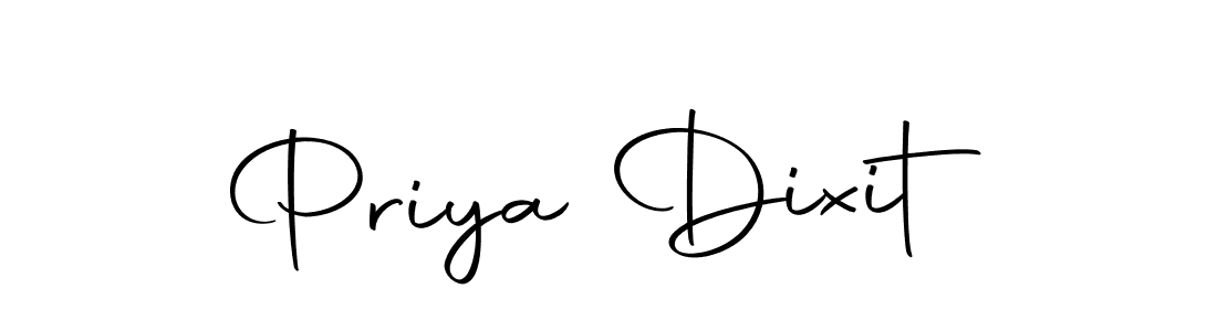 Also we have Priya Dixit name is the best signature style. Create professional handwritten signature collection using Autography-DOLnW autograph style. Priya Dixit signature style 10 images and pictures png