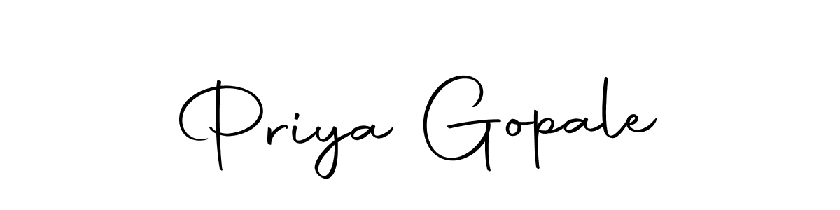 The best way (Autography-DOLnW) to make a short signature is to pick only two or three words in your name. The name Priya Gopale include a total of six letters. For converting this name. Priya Gopale signature style 10 images and pictures png