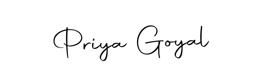 Priya Goyal stylish signature style. Best Handwritten Sign (Autography-DOLnW) for my name. Handwritten Signature Collection Ideas for my name Priya Goyal. Priya Goyal signature style 10 images and pictures png