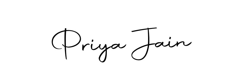 Also we have Priya Jain name is the best signature style. Create professional handwritten signature collection using Autography-DOLnW autograph style. Priya Jain signature style 10 images and pictures png