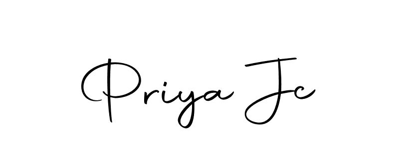 if you are searching for the best signature style for your name Priya Jc. so please give up your signature search. here we have designed multiple signature styles  using Autography-DOLnW. Priya Jc signature style 10 images and pictures png