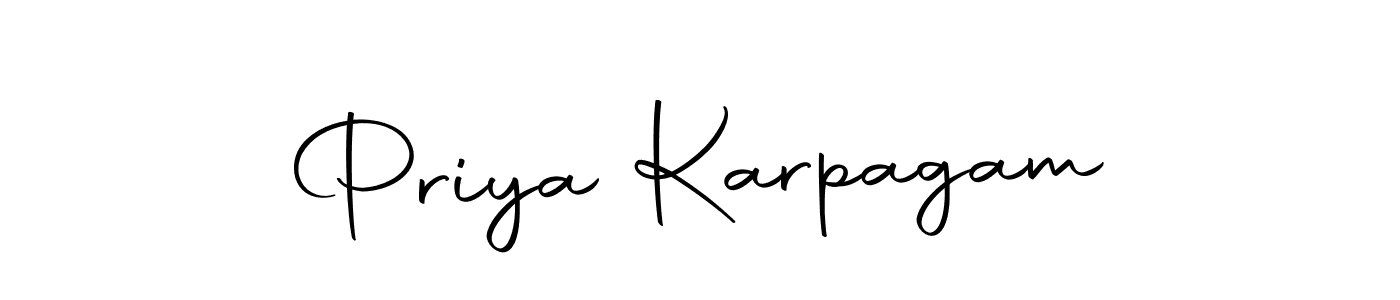 You should practise on your own different ways (Autography-DOLnW) to write your name (Priya Karpagam) in signature. don't let someone else do it for you. Priya Karpagam signature style 10 images and pictures png