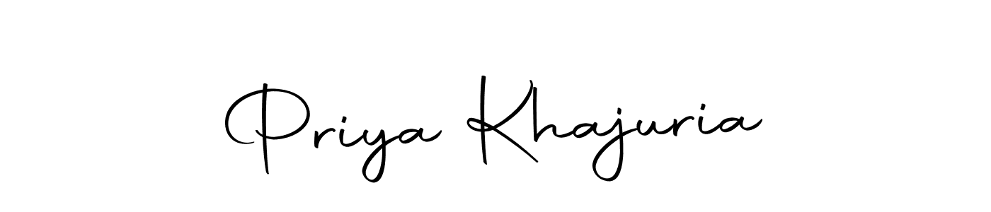 Also You can easily find your signature by using the search form. We will create Priya Khajuria name handwritten signature images for you free of cost using Autography-DOLnW sign style. Priya Khajuria signature style 10 images and pictures png