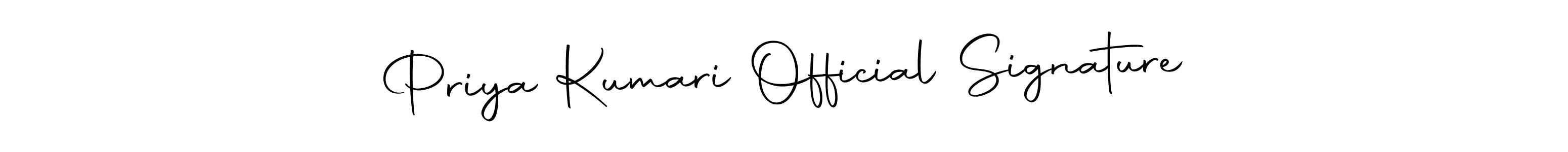 Similarly Autography-DOLnW is the best handwritten signature design. Signature creator online .You can use it as an online autograph creator for name Priya Kumari Official Signature. Priya Kumari Official Signature signature style 10 images and pictures png