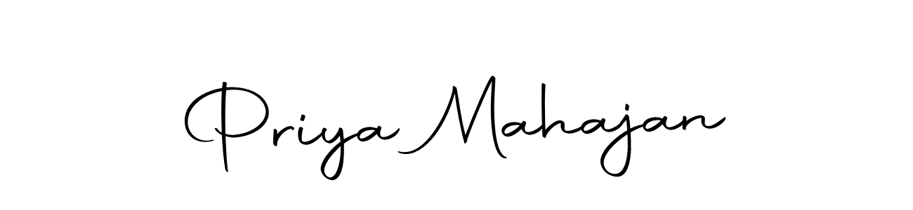 The best way (Autography-DOLnW) to make a short signature is to pick only two or three words in your name. The name Priya Mahajan include a total of six letters. For converting this name. Priya Mahajan signature style 10 images and pictures png