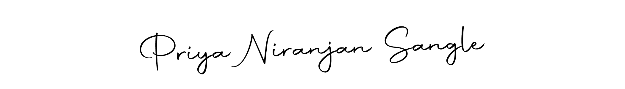 It looks lik you need a new signature style for name Priya Niranjan Sangle. Design unique handwritten (Autography-DOLnW) signature with our free signature maker in just a few clicks. Priya Niranjan Sangle signature style 10 images and pictures png