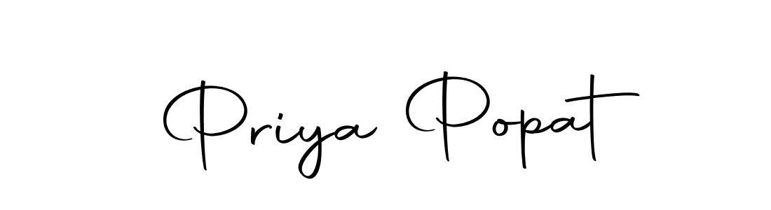 Make a beautiful signature design for name Priya Popat. With this signature (Autography-DOLnW) style, you can create a handwritten signature for free. Priya Popat signature style 10 images and pictures png