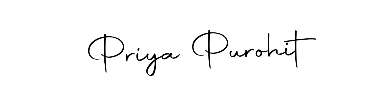 Make a beautiful signature design for name Priya Purohit. Use this online signature maker to create a handwritten signature for free. Priya Purohit signature style 10 images and pictures png