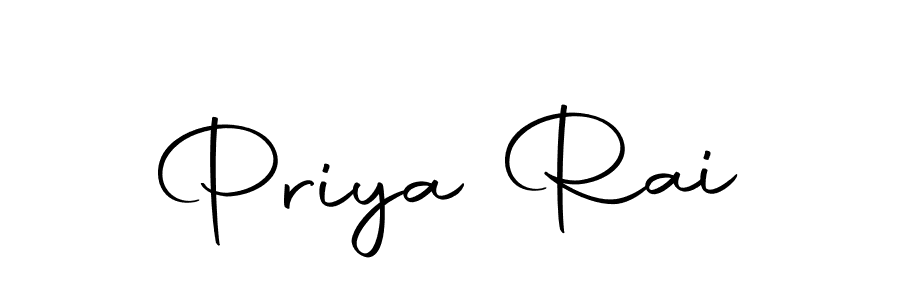 Also we have Priya Rai name is the best signature style. Create professional handwritten signature collection using Autography-DOLnW autograph style. Priya Rai signature style 10 images and pictures png