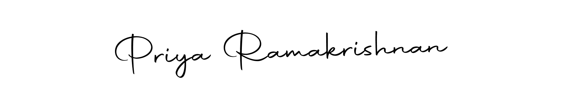 It looks lik you need a new signature style for name Priya Ramakrishnan. Design unique handwritten (Autography-DOLnW) signature with our free signature maker in just a few clicks. Priya Ramakrishnan signature style 10 images and pictures png