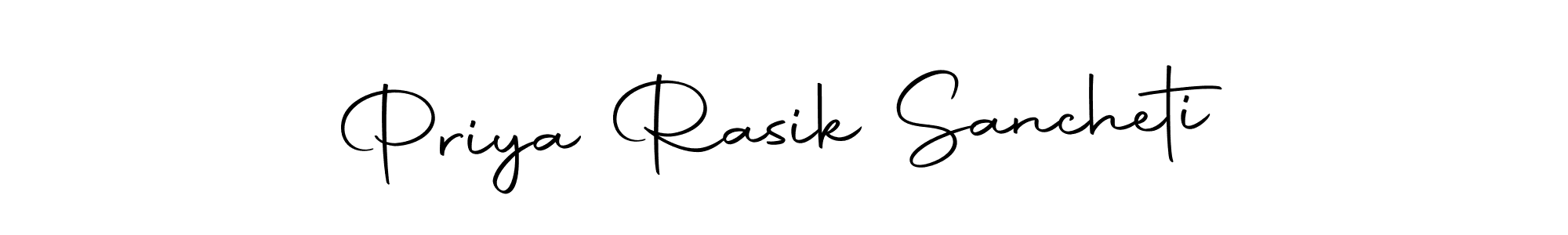 How to make Priya Rasik Sancheti signature? Autography-DOLnW is a professional autograph style. Create handwritten signature for Priya Rasik Sancheti name. Priya Rasik Sancheti signature style 10 images and pictures png