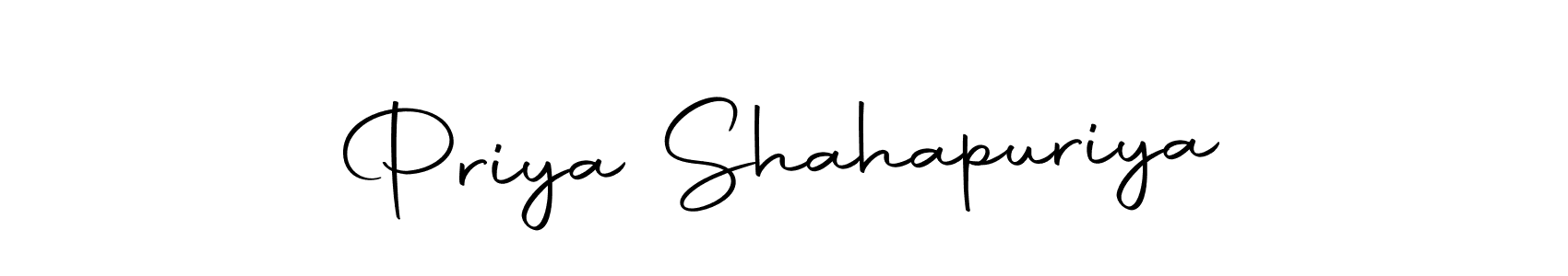 Priya Shahapuriya stylish signature style. Best Handwritten Sign (Autography-DOLnW) for my name. Handwritten Signature Collection Ideas for my name Priya Shahapuriya. Priya Shahapuriya signature style 10 images and pictures png