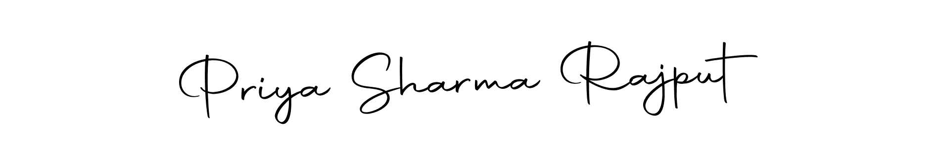 Use a signature maker to create a handwritten signature online. With this signature software, you can design (Autography-DOLnW) your own signature for name Priya Sharma Rajput. Priya Sharma Rajput signature style 10 images and pictures png