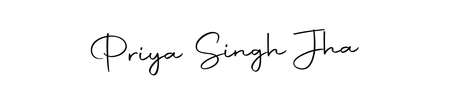 Priya Singh Jha stylish signature style. Best Handwritten Sign (Autography-DOLnW) for my name. Handwritten Signature Collection Ideas for my name Priya Singh Jha. Priya Singh Jha signature style 10 images and pictures png