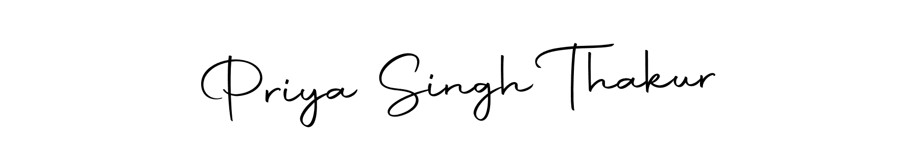 Priya Singh Thakur stylish signature style. Best Handwritten Sign (Autography-DOLnW) for my name. Handwritten Signature Collection Ideas for my name Priya Singh Thakur. Priya Singh Thakur signature style 10 images and pictures png