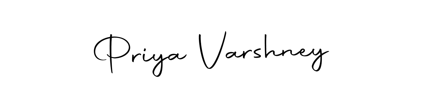 How to make Priya Varshney name signature. Use Autography-DOLnW style for creating short signs online. This is the latest handwritten sign. Priya Varshney signature style 10 images and pictures png