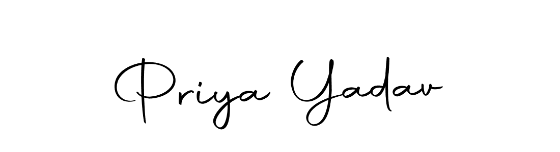 Make a beautiful signature design for name Priya Yadav. With this signature (Autography-DOLnW) style, you can create a handwritten signature for free. Priya Yadav signature style 10 images and pictures png