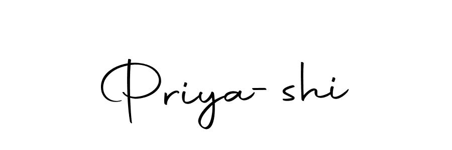 Make a beautiful signature design for name Priya-shi. With this signature (Autography-DOLnW) style, you can create a handwritten signature for free. Priya-shi signature style 10 images and pictures png