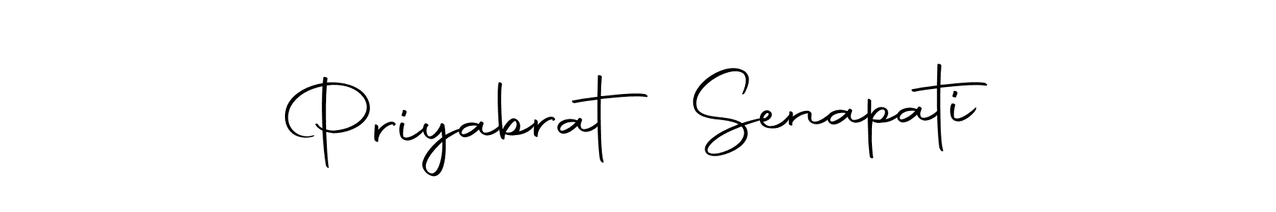 Make a beautiful signature design for name Priyabrat Senapati. With this signature (Autography-DOLnW) style, you can create a handwritten signature for free. Priyabrat Senapati signature style 10 images and pictures png