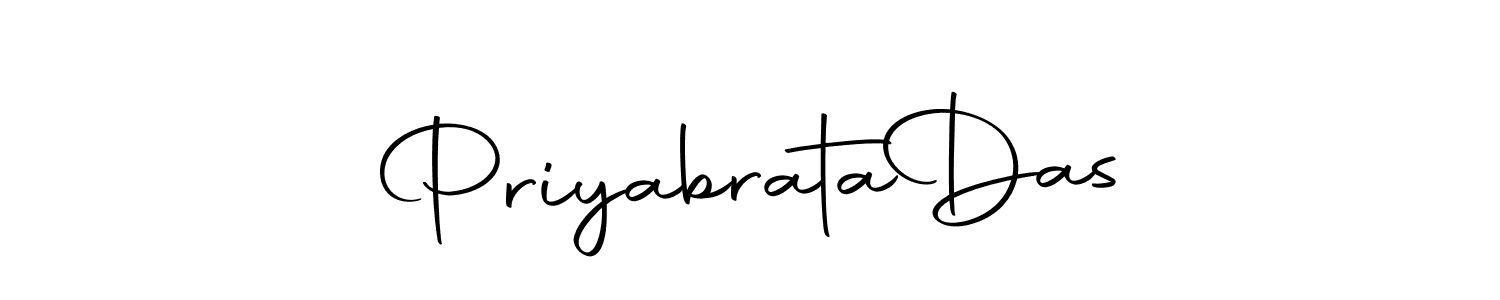Design your own signature with our free online signature maker. With this signature software, you can create a handwritten (Autography-DOLnW) signature for name Priyabrata  Das. Priyabrata  Das signature style 10 images and pictures png