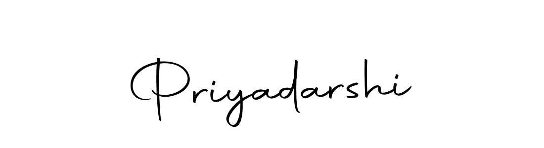 Design your own signature with our free online signature maker. With this signature software, you can create a handwritten (Autography-DOLnW) signature for name Priyadarshi. Priyadarshi signature style 10 images and pictures png