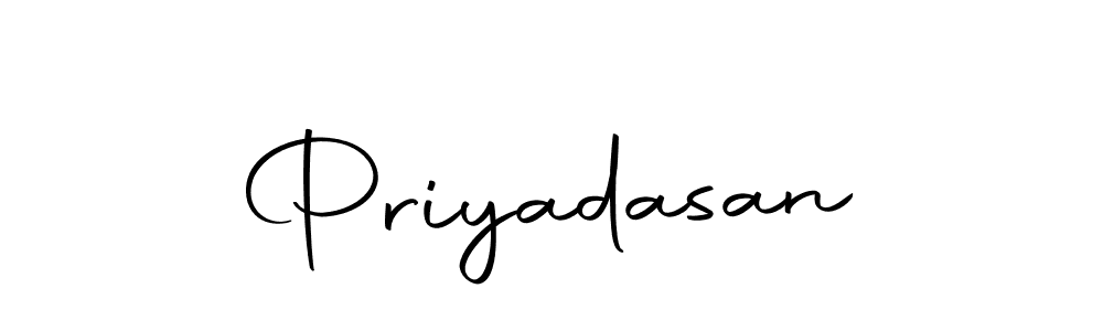 Create a beautiful signature design for name Priyadasan. With this signature (Autography-DOLnW) fonts, you can make a handwritten signature for free. Priyadasan signature style 10 images and pictures png