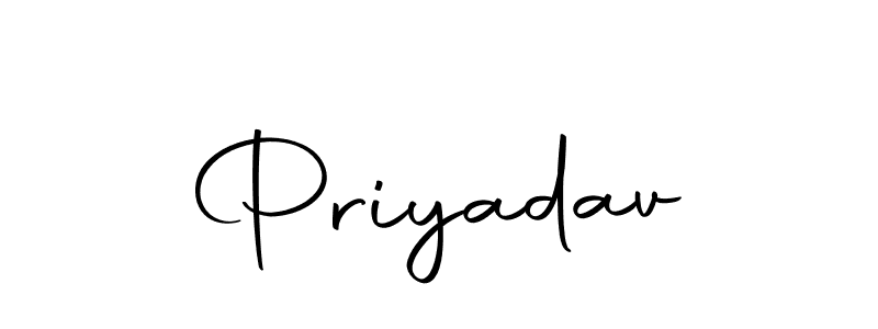 The best way (Autography-DOLnW) to make a short signature is to pick only two or three words in your name. The name Priyadav include a total of six letters. For converting this name. Priyadav signature style 10 images and pictures png