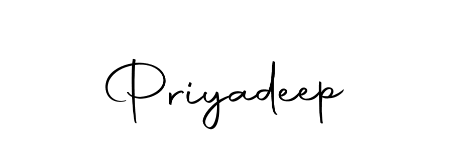 Make a beautiful signature design for name Priyadeep. With this signature (Autography-DOLnW) style, you can create a handwritten signature for free. Priyadeep signature style 10 images and pictures png