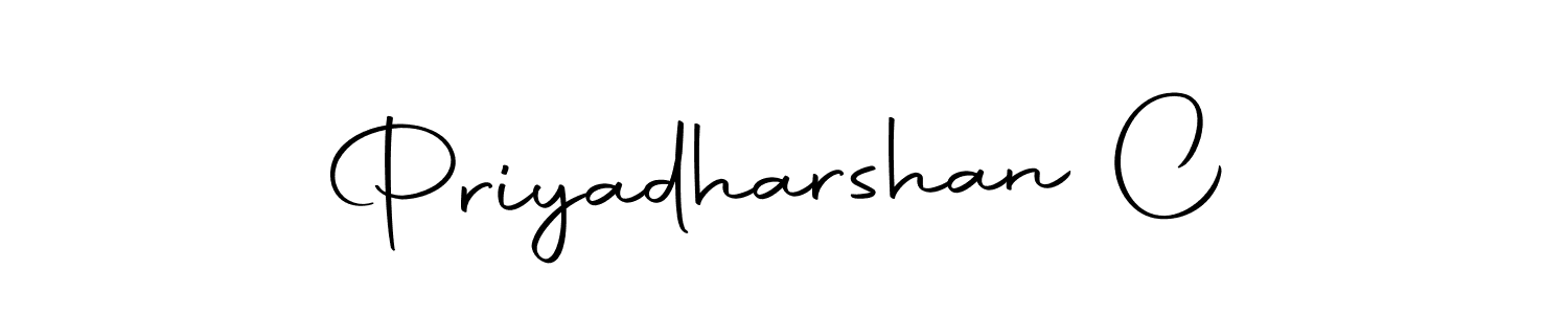 You should practise on your own different ways (Autography-DOLnW) to write your name (Priyadharshan C) in signature. don't let someone else do it for you. Priyadharshan C signature style 10 images and pictures png