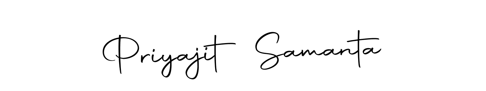 Design your own signature with our free online signature maker. With this signature software, you can create a handwritten (Autography-DOLnW) signature for name Priyajit Samanta. Priyajit Samanta signature style 10 images and pictures png