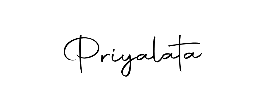 if you are searching for the best signature style for your name Priyalata. so please give up your signature search. here we have designed multiple signature styles  using Autography-DOLnW. Priyalata signature style 10 images and pictures png