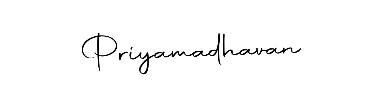How to make Priyamadhavan name signature. Use Autography-DOLnW style for creating short signs online. This is the latest handwritten sign. Priyamadhavan signature style 10 images and pictures png