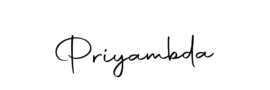 Create a beautiful signature design for name Priyambda. With this signature (Autography-DOLnW) fonts, you can make a handwritten signature for free. Priyambda signature style 10 images and pictures png