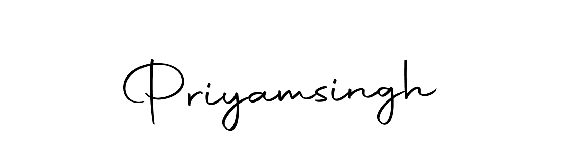 The best way (Autography-DOLnW) to make a short signature is to pick only two or three words in your name. The name Priyamsingh include a total of six letters. For converting this name. Priyamsingh signature style 10 images and pictures png