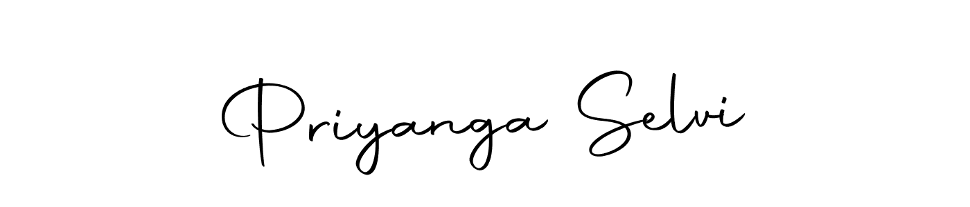 How to make Priyanga Selvi name signature. Use Autography-DOLnW style for creating short signs online. This is the latest handwritten sign. Priyanga Selvi signature style 10 images and pictures png