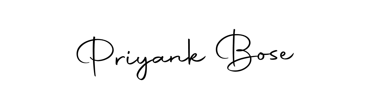 Priyank Bose stylish signature style. Best Handwritten Sign (Autography-DOLnW) for my name. Handwritten Signature Collection Ideas for my name Priyank Bose. Priyank Bose signature style 10 images and pictures png