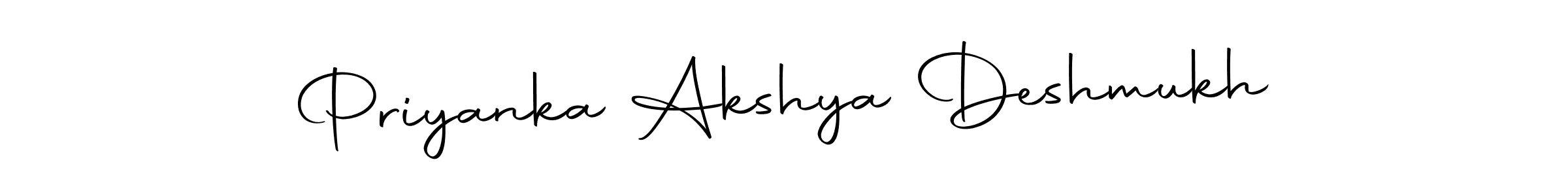 This is the best signature style for the Priyanka Akshya Deshmukh name. Also you like these signature font (Autography-DOLnW). Mix name signature. Priyanka Akshya Deshmukh signature style 10 images and pictures png