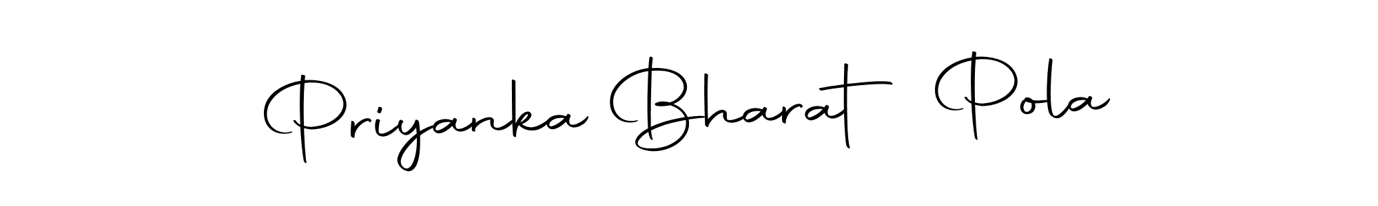 Similarly Autography-DOLnW is the best handwritten signature design. Signature creator online .You can use it as an online autograph creator for name Priyanka Bharat Pola. Priyanka Bharat Pola signature style 10 images and pictures png