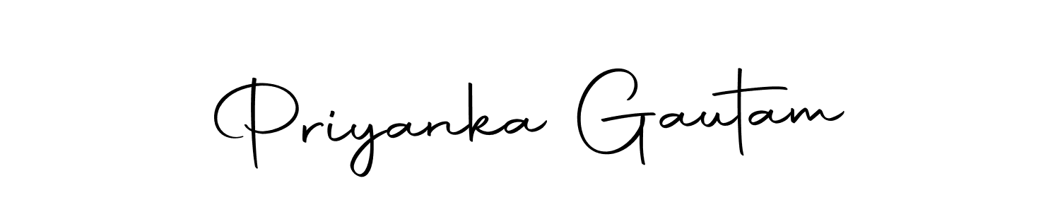 You can use this online signature creator to create a handwritten signature for the name Priyanka Gautam. This is the best online autograph maker. Priyanka Gautam signature style 10 images and pictures png